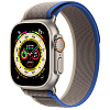 Apple Watch Ultra Titanium Blue Trail Band