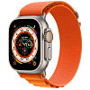 Apple Watch Ultra Titanium Orange Alpine Band