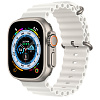 Apple Watch Ultra Titanium White Ocean band